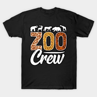 Zoo Crew Costume African Savanna Wildlife Animals Lover T-Shirt